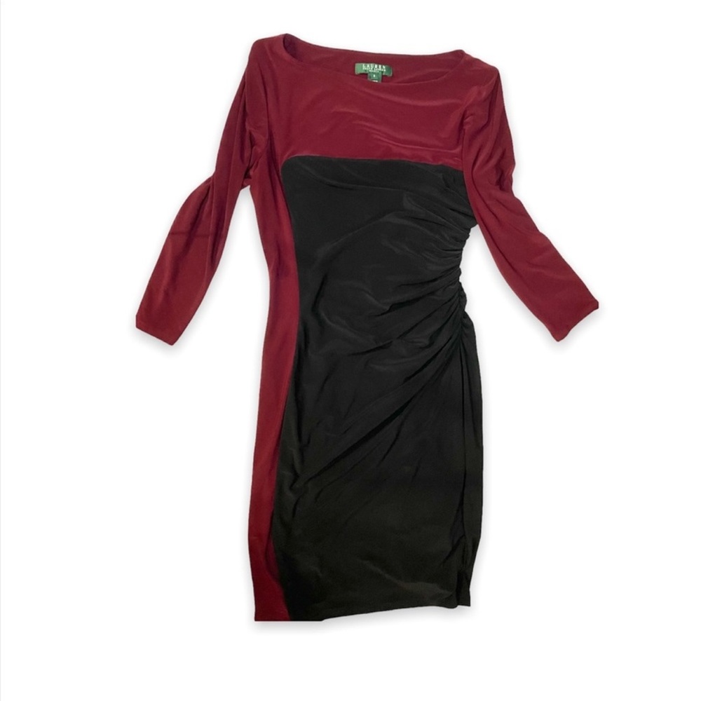 Lauren Ralph Lauren Business Professional Stretch dress mint cond. size 14